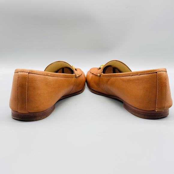 Sam Edelman Shoes Womens 10 Brown Leather Horsebit Loafers Slip On Casual Dress - Picture 7 of 11